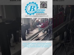 ローラーシャッタードアの形作りの機械のためのTセクション底部レールドアマシン