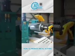 ラインを切り開く鋼鉄ストリップの金属のコイルはコイルの鋼鉄アルミニウムに電流を通した