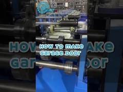 PLC制御システムと10~20m/minの速度を持つ産業用ローラーシャッタードアマシン