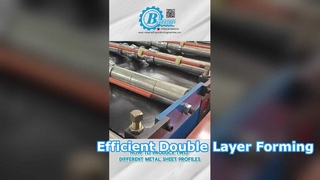 二層ロール成形機