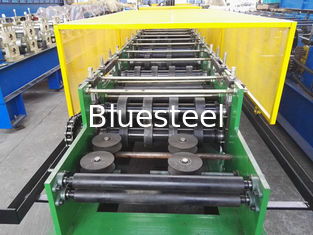 機械、機械を形づける薄板金を形作る緑/青の Cr 12 の母屋ロール