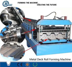 15-20m/min スピードデッキ床ロール形成機械 4kw 水力発電 水力切削