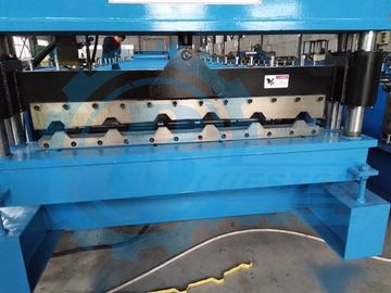 0.3-0.8mm 厚さ メタル 屋根 ロール 形成 機械 8-15m/min 形成 速度 ± 2mm 切断 許容