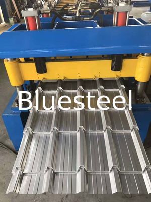 メタル・トラペゾイド・ステップ・屋根・タイル・屋根・ロール・フォーム・マシン