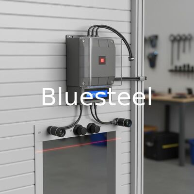 PLC制御システム ローラーシャッター ドアマシン フォトエレクトリックセンサー 安全装置と 10-20m/min 速度